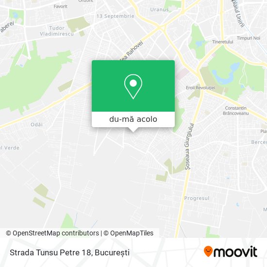 Hartă Strada Tunsu Petre 18