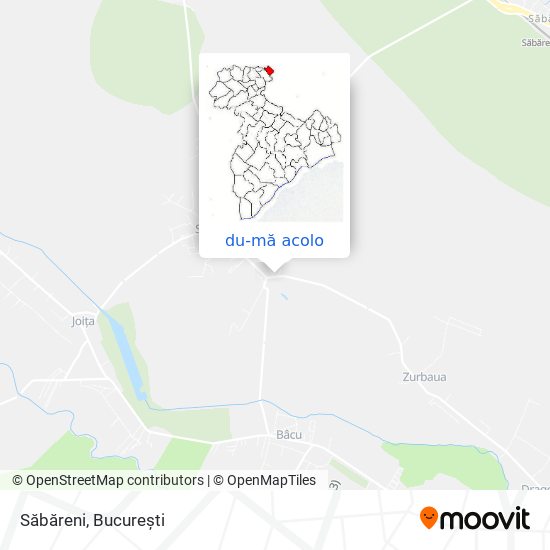 Hartă Săbăreni