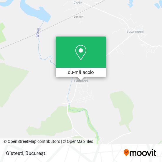Hartă Gîşteşti