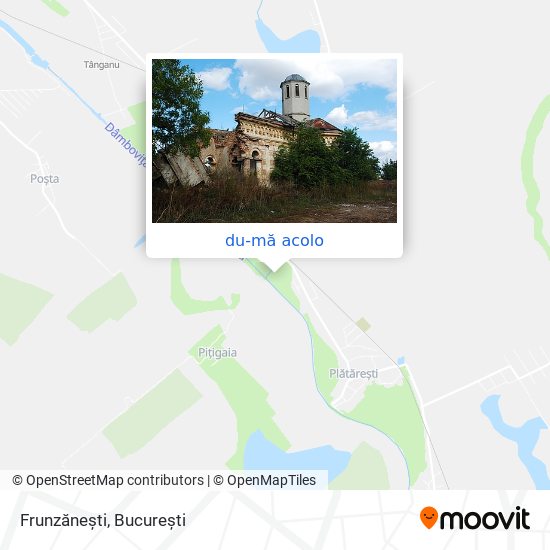 Hartă Frunzăneşti