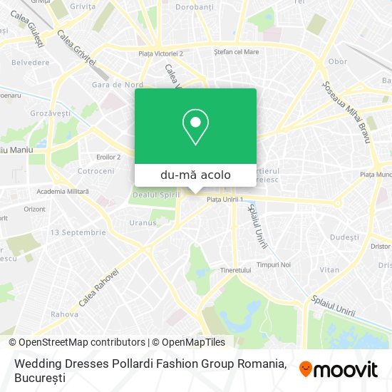 Hartă Wedding Dresses Pollardi Fashion Group Romania