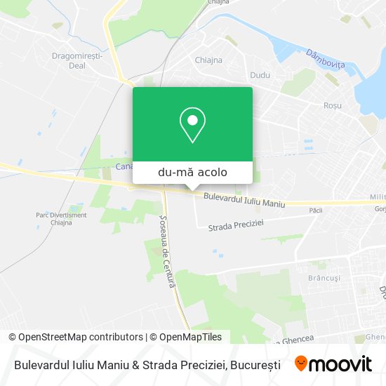 Hartă Bulevardul Iuliu Maniu & Strada Preciziei