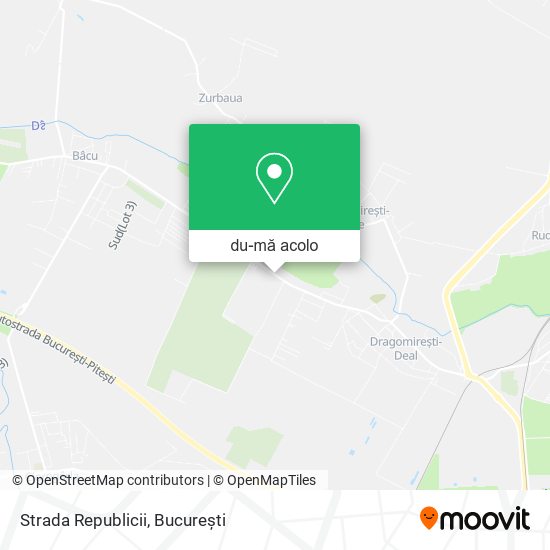 Hartă Strada Republicii