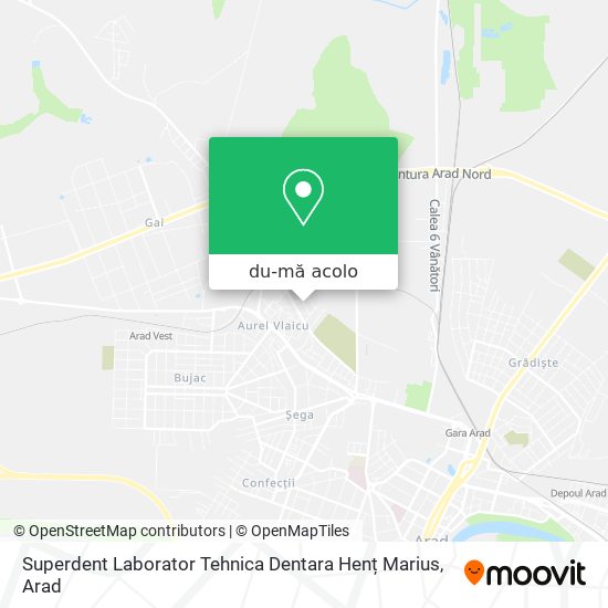 Hartă Superdent Laborator Tehnica Dentara Henț Marius