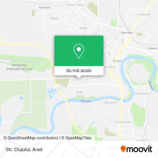 Hartă Str. Clujului