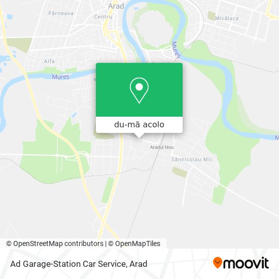 Hartă Ad Garage-Station Car Service