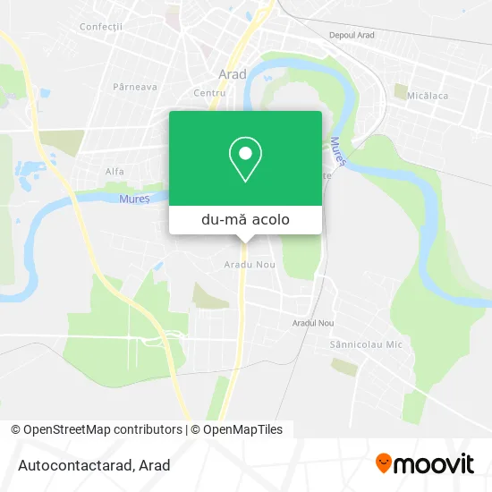 Hartă Autocontactarad