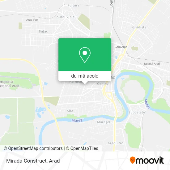 Hartă Mirada Construct