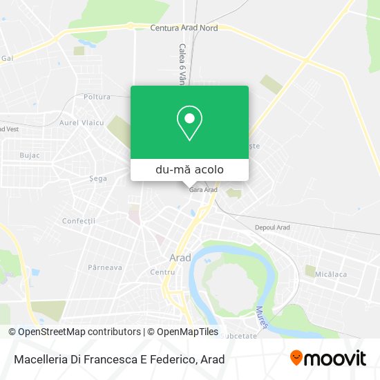 Hartă Macelleria Di Francesca E Federico
