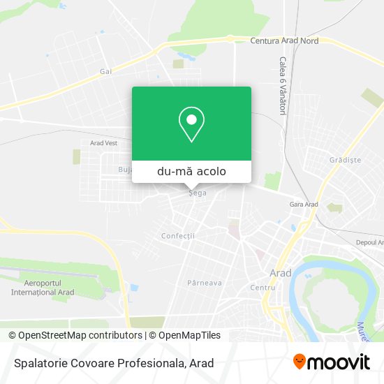 Hartă Spalatorie Covoare Profesionala