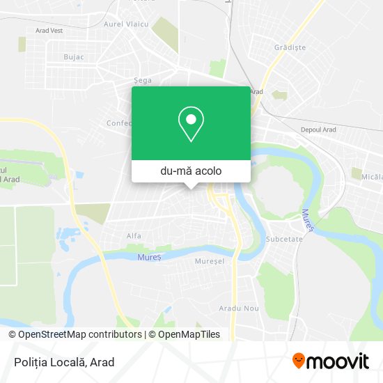 Hartă Poliția Locală