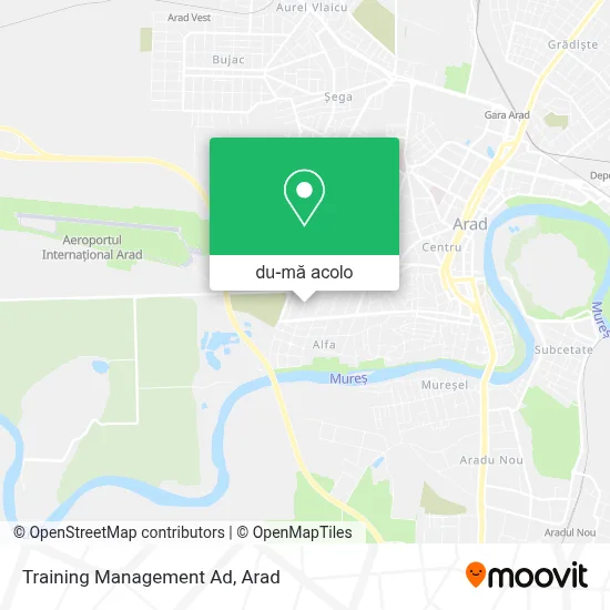 Hartă Training Management Ad