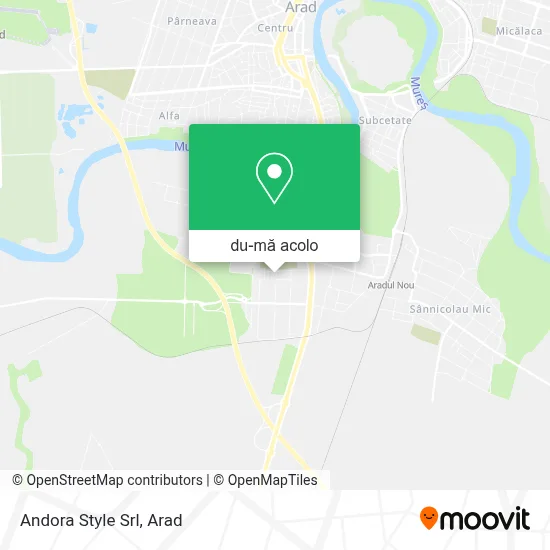 Hartă Andora Style Srl