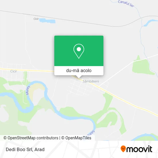 Hartă Dedi Boo Srl