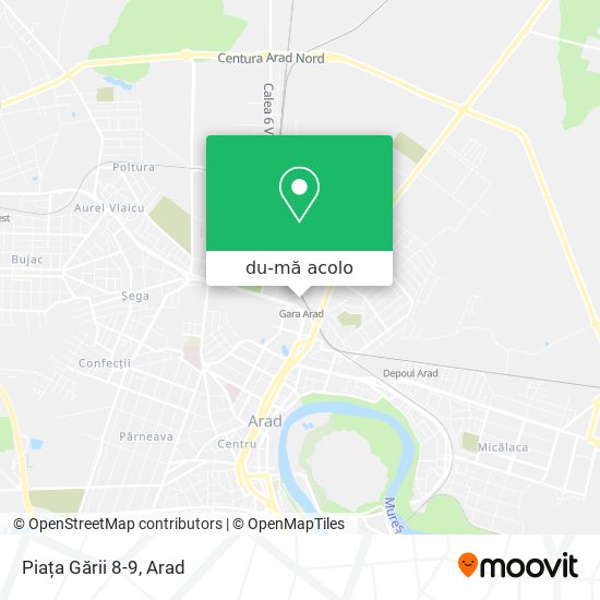 Hartă Piața Gării 8-9