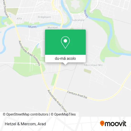 Hartă Hetzel & Mercom