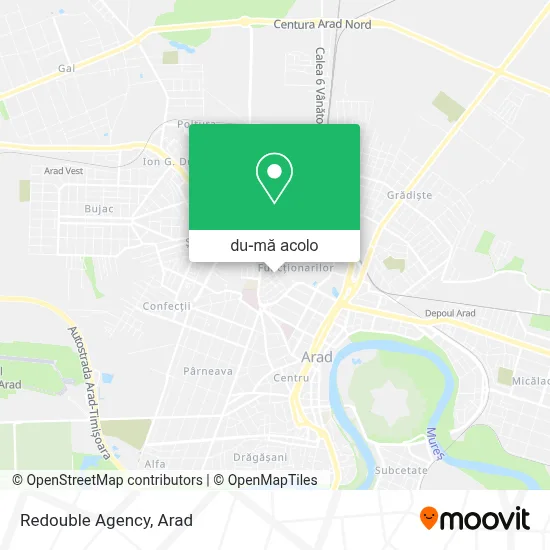 Hartă Redouble Agency