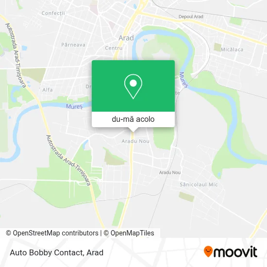 Hartă Auto Bobby Contact