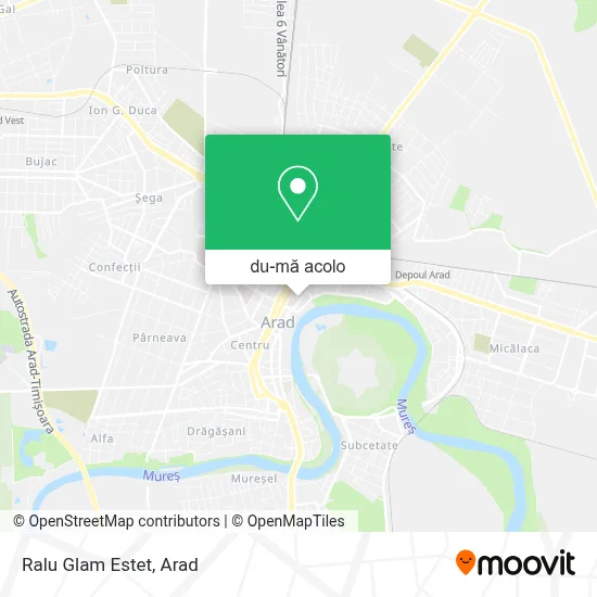 Hartă Ralu Glam Estet