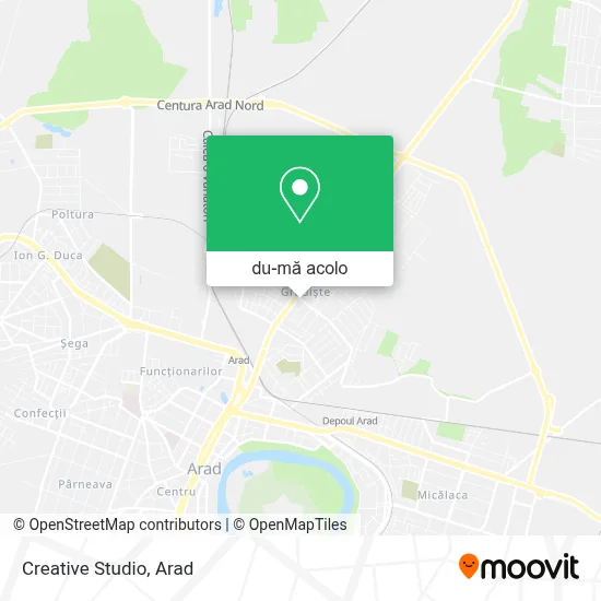 Hartă Creative Studio