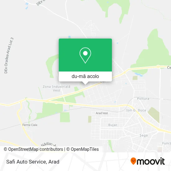 Hartă Safi Auto Service