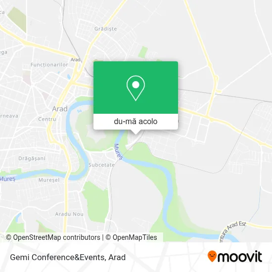 Hartă Gemi Conference&Events