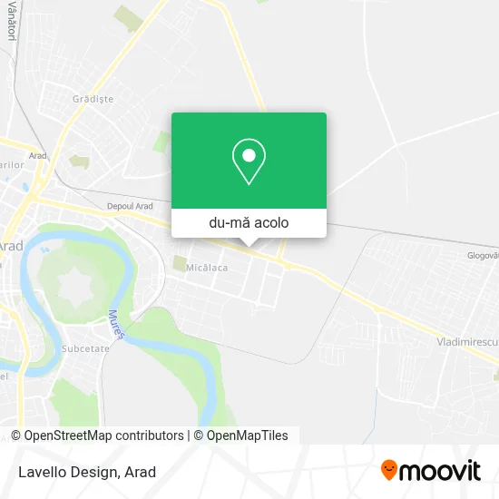Hartă Lavello Design