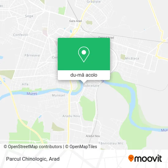 Hartă Parcul Chinologic