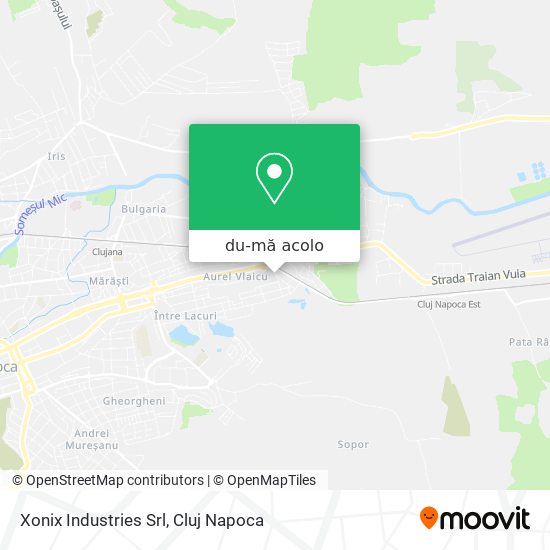 Hartă Xonix Industries Srl