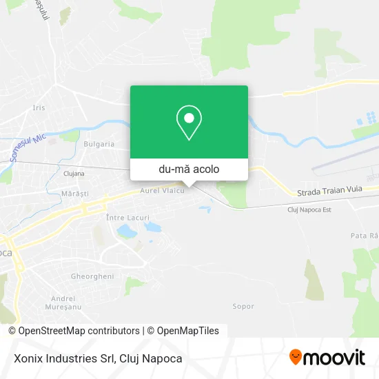 Hartă Xonix Industries Srl