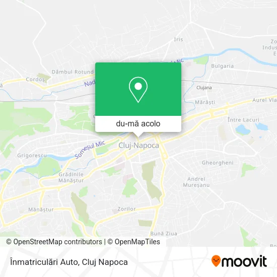 Hartă Înmatriculări Auto