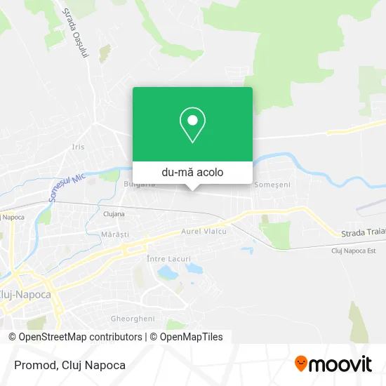 Hartă Promod