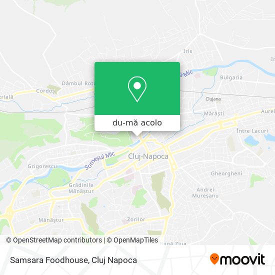 Hartă Samsara Foodhouse