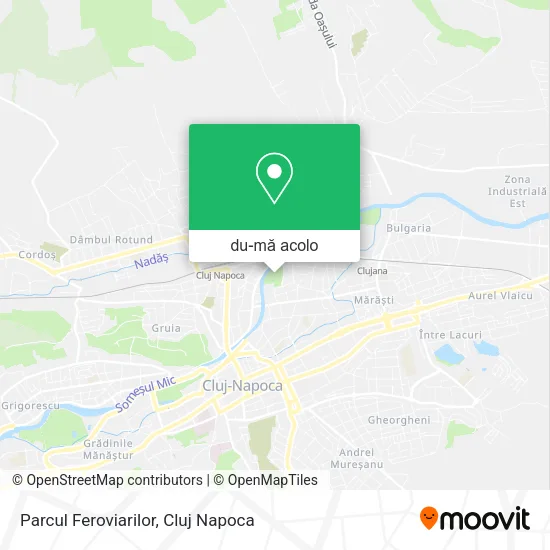 Hartă Parcul Feroviarilor