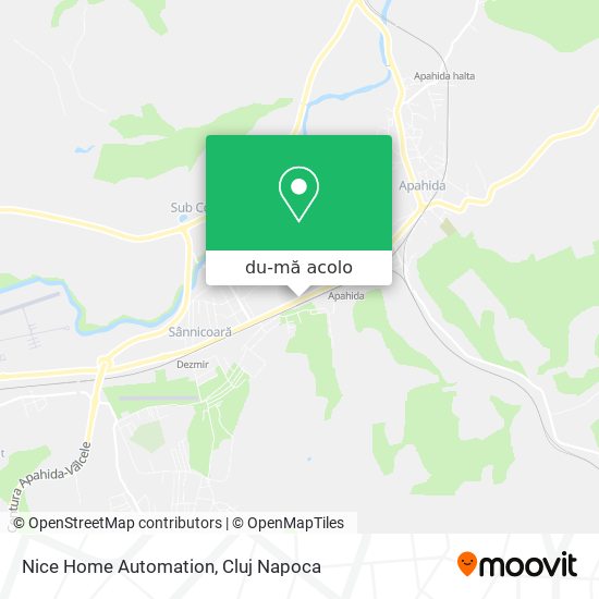 Hartă Nice Home Automation