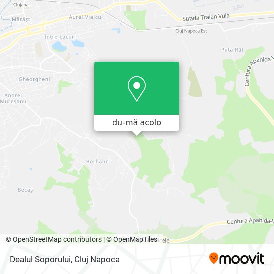 Hartă Dealul Soporului