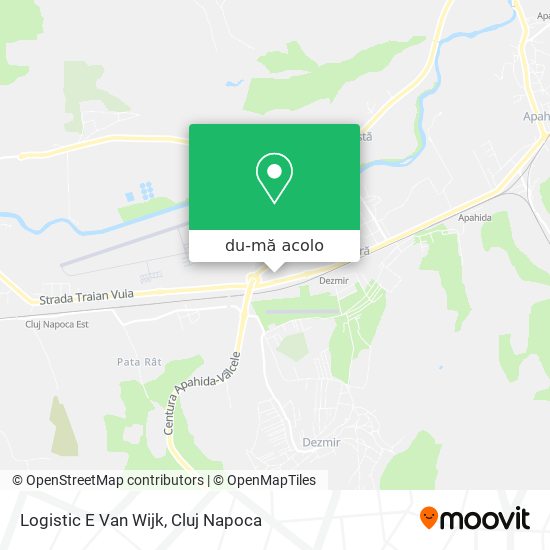 Hartă Logistic E Van Wijk