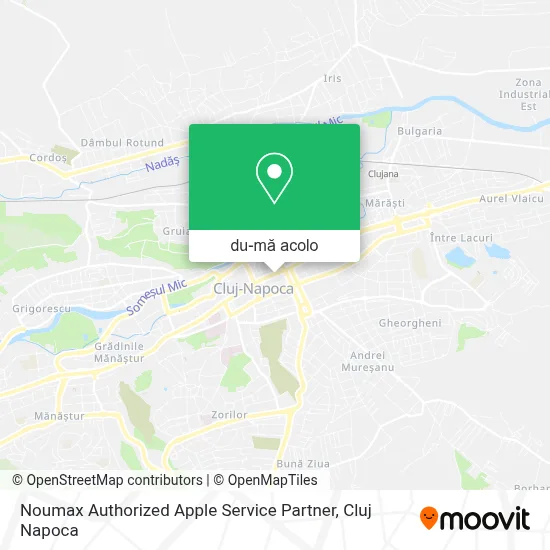 Hartă Noumax Authorized Apple Service Partner