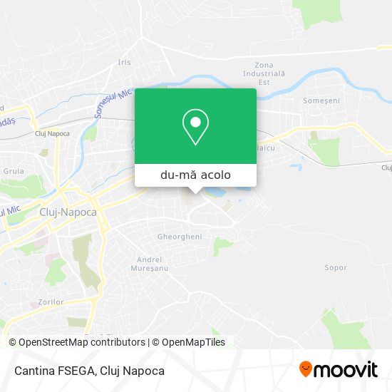Hartă Cantina FSEGA