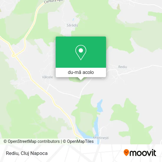 Hartă Rediu
