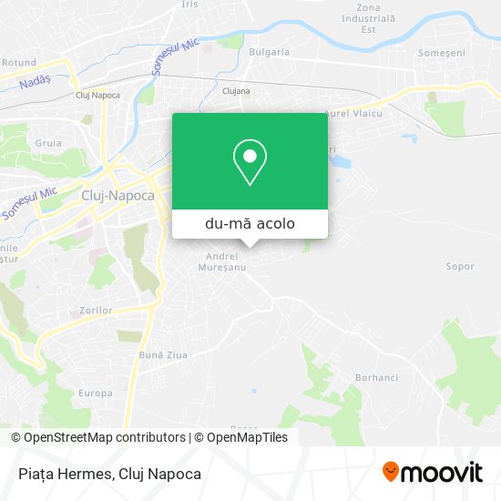 Hartă Piața Hermes