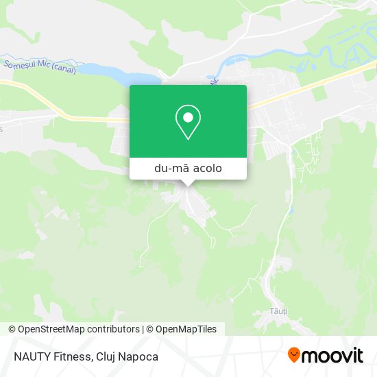 Hartă NAUTY Fitness