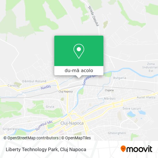 Hartă Liberty Technology Park