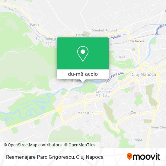 Hartă Reamenajare Parc Grigorescu