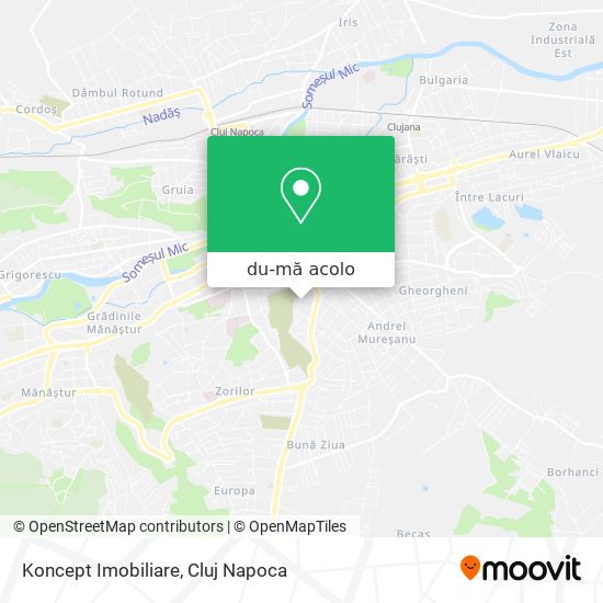 Hartă Koncept Imobiliare