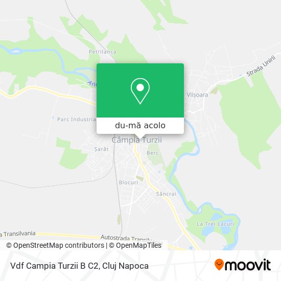Hartă Vdf Campia Turzii B C2