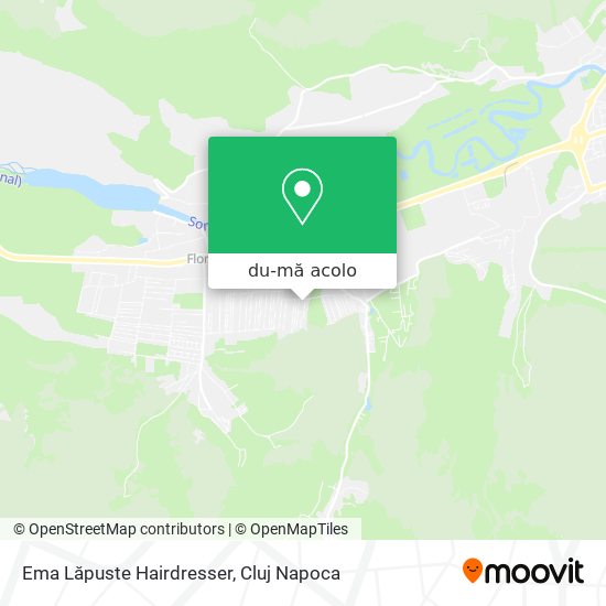 Hartă Ema Lăpuste Hairdresser