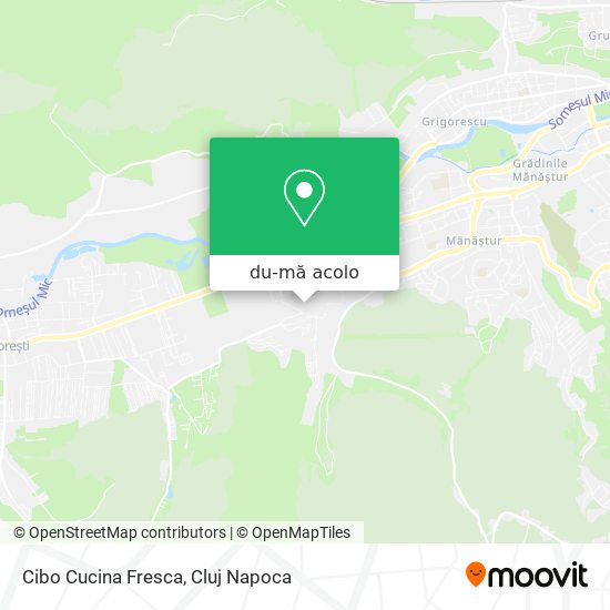 Hartă Cibo Cucina Fresca