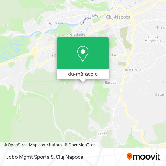 Hartă Jobo Mgmt Sports S