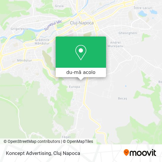 Hartă Koncept Advertising